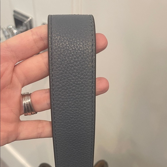 Tory Burch Blue Leather Shoulder Bag - Picture 4 of 8